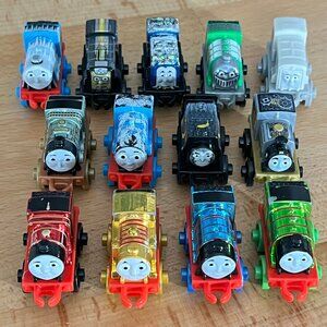 Thomas & Friends Toy Trains MINIS Chrome Thomas James Gordon Percy Lot